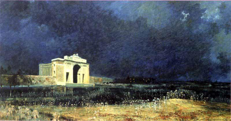 John Longstaff Menin Gate at Midnight